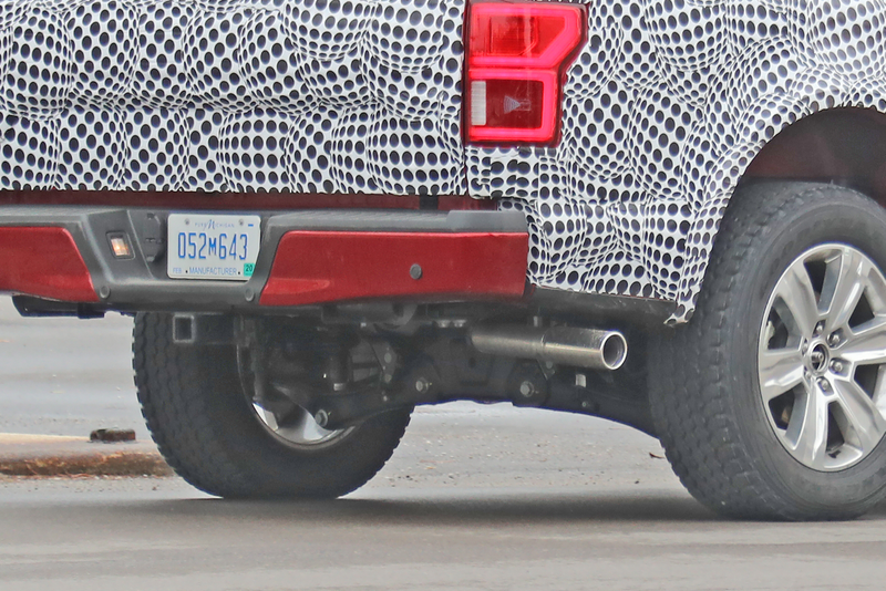 Illustration for article titled Electric Ford F-150 Spied With Fake Exhaust (Updated With Photos and Video)